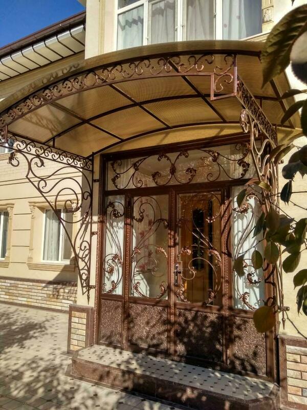 Навес металлический №11 - по запросу