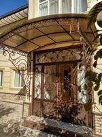 Навес металлический №11 - по запросу