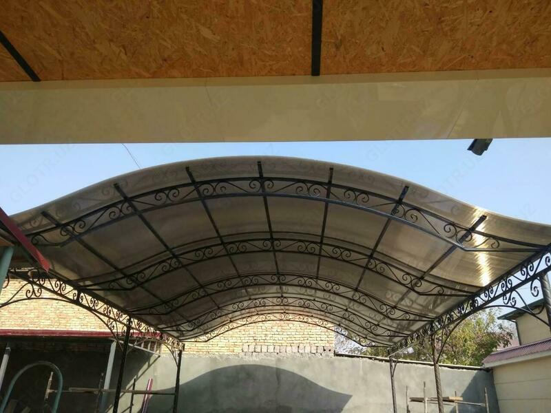 Навес металлический №12 - по запросу