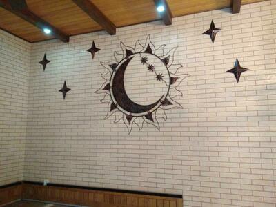 1-sonli bezak uchun metall buyum