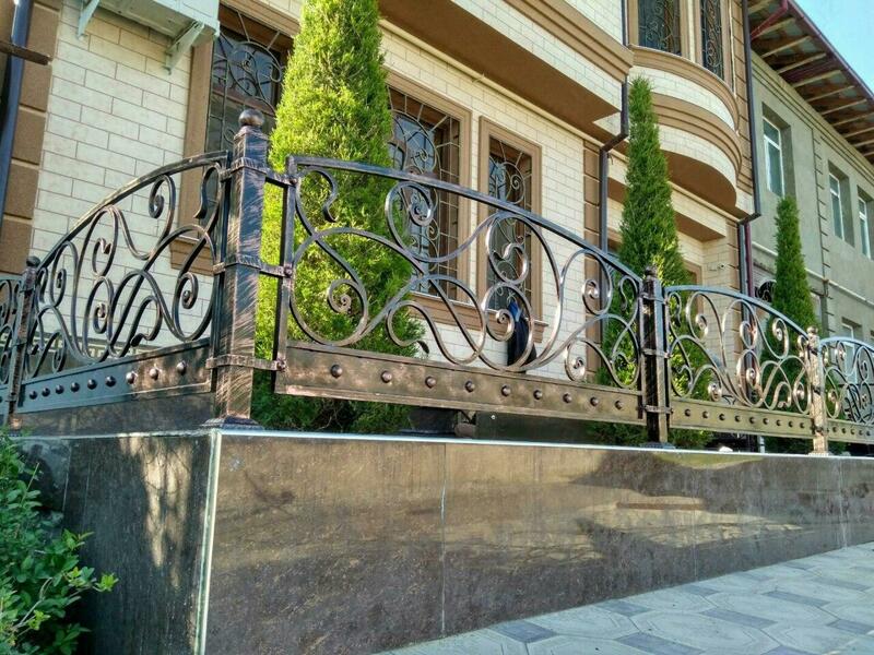 Ограждение металлическое - по запросу