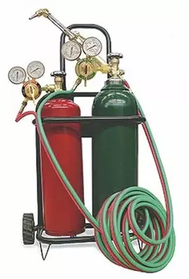 Тележка для газосварочного оборудования