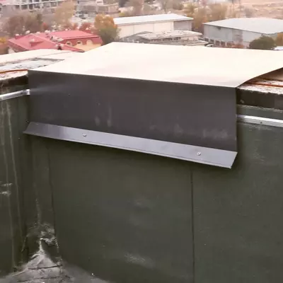 Изготовление кронштейнов для крепления накрывного материала на парапет Только оптом