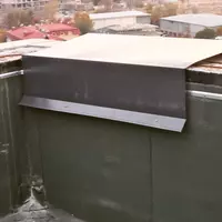 Наборные элементы для кровли и отделки зданий из сендвич панелей. Оцинкованный и чёрный листовой металл. Покрытие полимерной краской. - по запросу