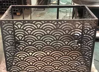 Декоративная корзина для кондиционера (черная) Модель № 2