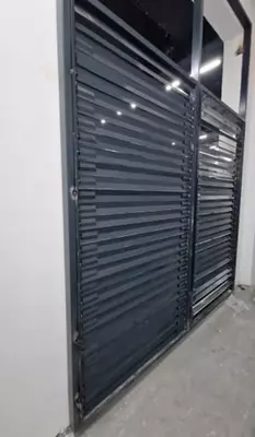 Aylanadigan mexanizmli gorizontal panjurlar