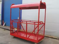 Minora krani uchun odamlarni ko'tarish uchun qurilish beshigi