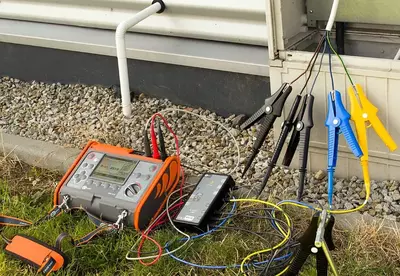 Измерение сопротивления заземляющего устройства