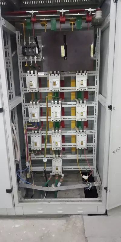 Прозвон силовых кабелей и проводов в электросиловых шкафах