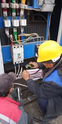 Elektr quvvati shkaflarida elektr kabellari va simlarining uzluksizligi