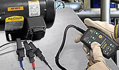 Измерение сопротивления изоляции электродвигателя переменного тока