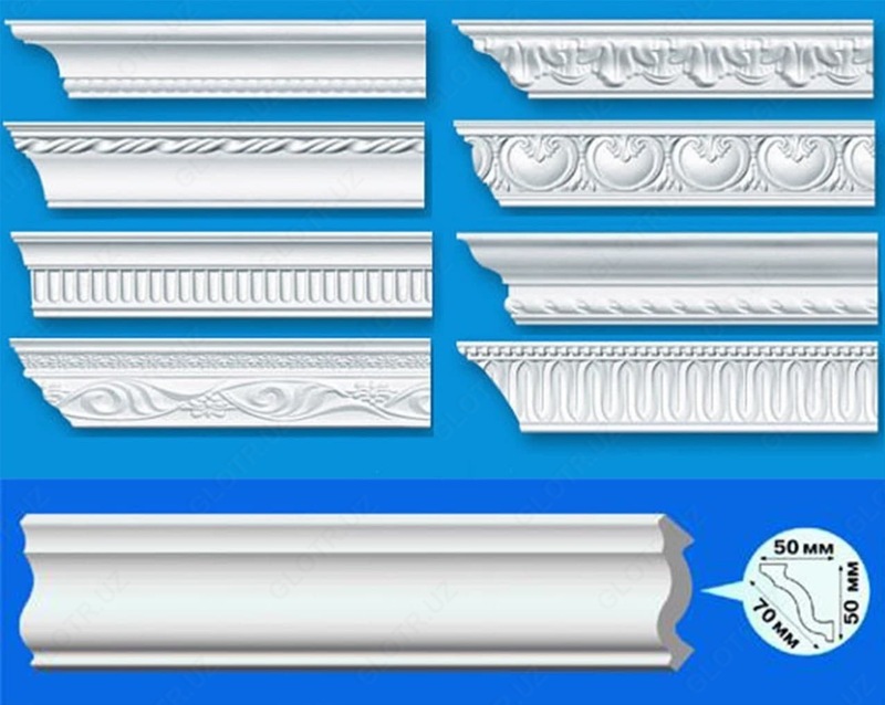 Молдинги из пенопласта