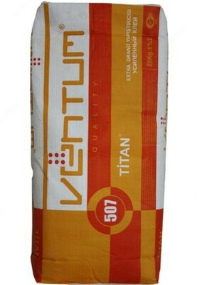 Клей усиленный морозостойкий для гранитных плит TITAN 507 25кг