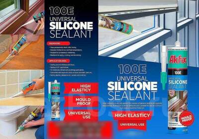 27 398.5 сум / шт. Универсальный силиконовый герметик Akfix 100Е