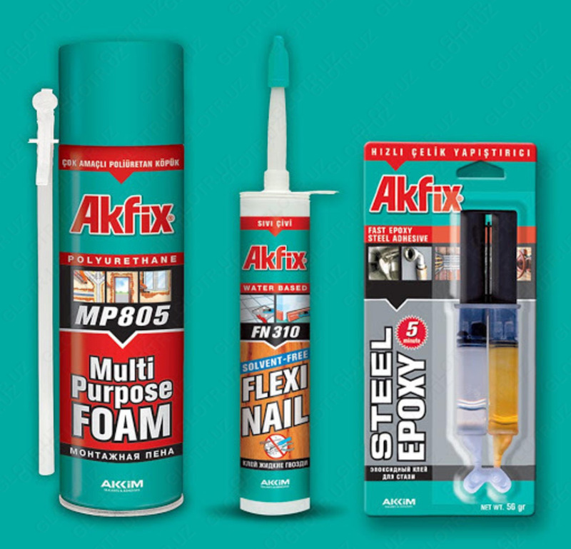 Yig'ish yopishtiruvchi "Suyuq mixlar" Akfix FN 310 - 26 378.2 so'm