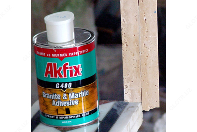 52 900.8 сум / шт. Клей для гранита и мрамора Akfix G400 1 кг