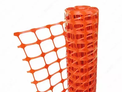 Оградительная сетка (аварийное ограждение) 45 х 95 мм - 7 028 304 200 сум / рулон