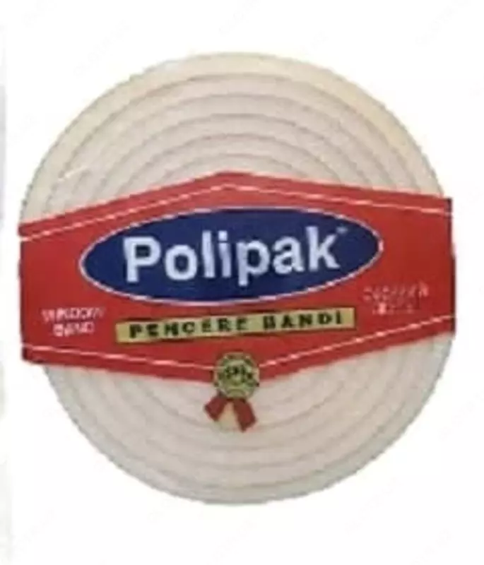 Уплотнитель для рам и дверей "POLIPAK” (Турция)