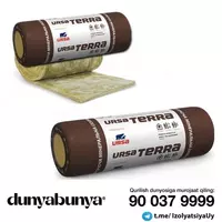 URSA TERRA 40 RN (Рулон 15 м2) тепло и звукоизоляция