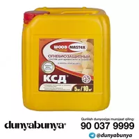 Yog'och va matolar uchun yong'inga qarshi bioprotektiv singdiruvchi kompozitsiya KSD