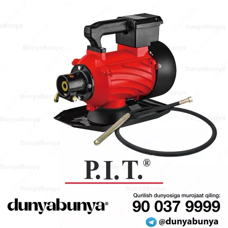 Beton uchun elektr statsionar vibrator P.I.T. P31045 - 1 151 048.6 so'm