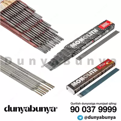 Payvandlash elektrodi MONUT UONI 2.5 (tayoq)