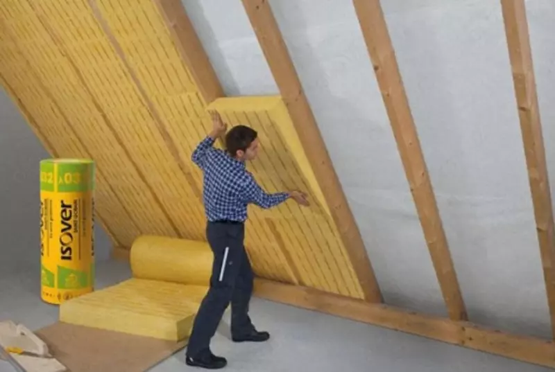 Каменная вата для кровли Basalt Wool Roof B2 50 мм