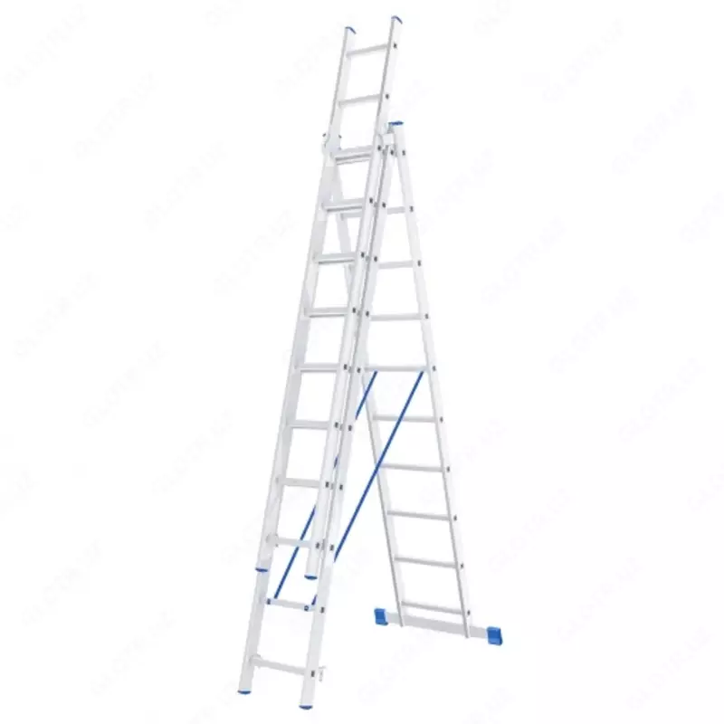 Лестница трехсекционная 97820 3/10 SIBRTEX - 2 531 412 сум