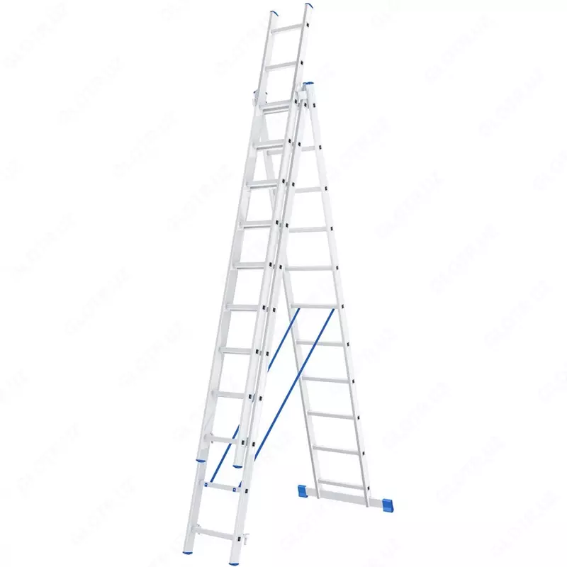 Лестница трехсекционная 97821 3/11 SIBRTEX - 3 019 538 сум