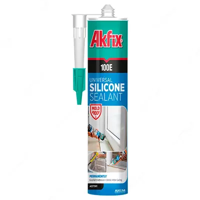 Герметика 100E (силикон) AKFIX 50ml