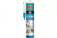 Герметика 100E (силикон) черный AKFIX 280ml