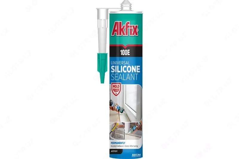 Germetika 100E (silikon) rangsiz AKFIX 280ml