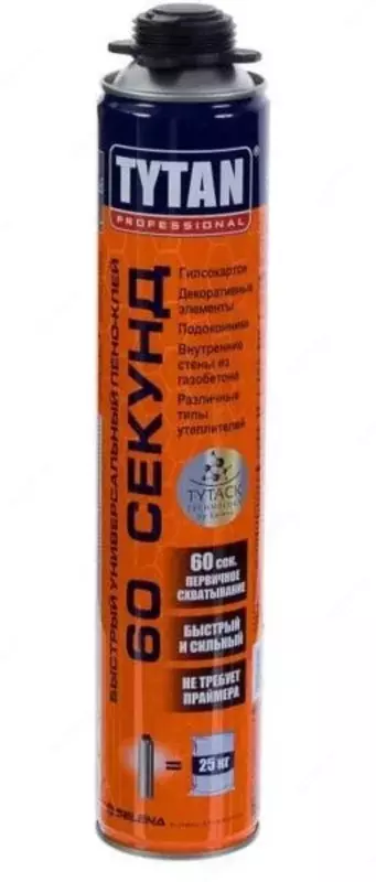 Pena 60 sekund kley 750ml TYTAN