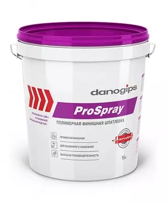 ШПАТЛЕВКА ПОЛИМЕРНАЯ ProSpray (mashinnogo naneseniya) 25kg
