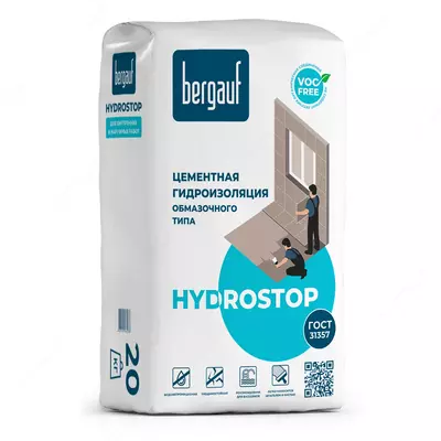 Gidroizolyatsiya HYDROSTOP 20kg BERGAUF