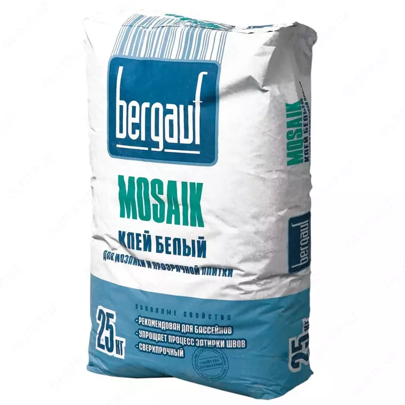 КЛЕЙ МАЙОЛИКА MOSAIK 25КГ BERGAUF