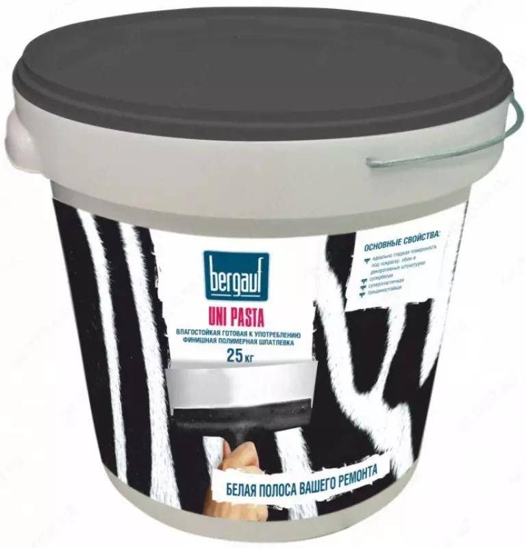ШПАТЛЕВКА ФИНИШ UNIPASTA 25КГ BERGAUF