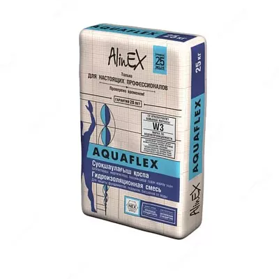 Gidroizolyatsiya Aquaflex (1 komponent) 25kg ALINEX