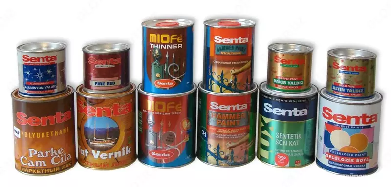 ЭМАЛЬ краска HAVUZ PAINT (бассейн) 2 komponentlik 3kg+0.75kg SENTA