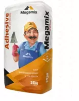 КЛЕЙ ДЛЯ КЕРАМИЧЕСКИЙ ИЗД. И Т.П. ПЛИТОК "NORMAL 21" MEGAMIX