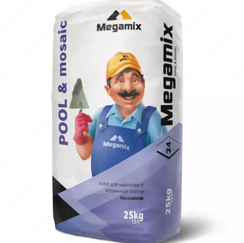 КЛЕЙ ДЛЯ МАЙОЛИКА 24 megamix