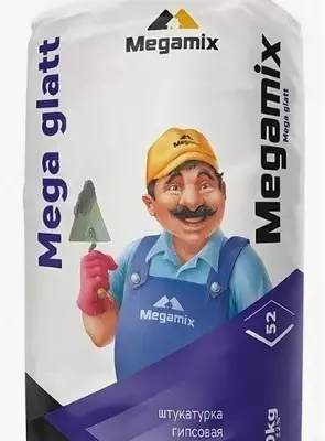 ШПАТЛЕВКА (MEGA GLATT 52) MEGAMIX