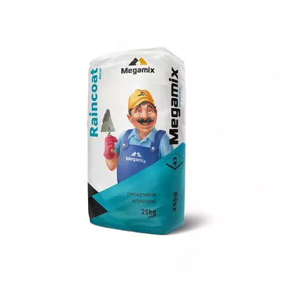 DEKORATIVNAYA SHTUKATURKA (RAINCOAT DECOR 43) MEGAMIX