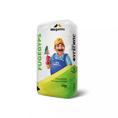 ШТУКАТУРКА УНИВЕРСАЛЬНАЯ (FUGEGYPS 56) MEGAMIX 25 КГ