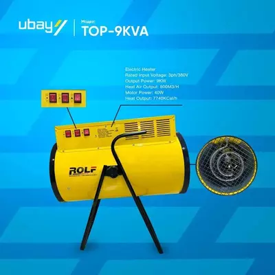 Пушка TOP 380в 9кВт ROLF