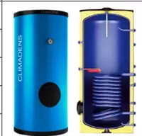 Бойлер Кожа (синий) 200L CLIMADENS