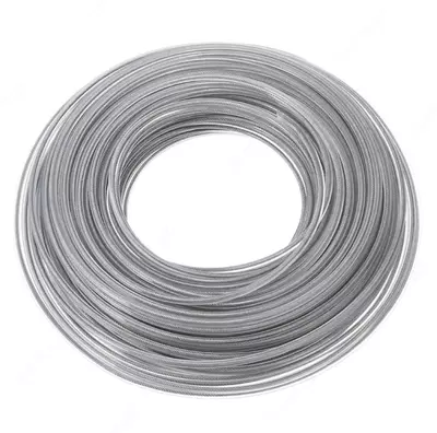 Трос (рулон) ПВХ (оболочка) бесцветный (бесцветный)3 мм (300 метров)