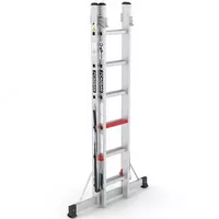 Лестница двухсекционный TSA4  6 st Cagsan