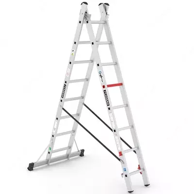 Лестница двухсекционный TSA5  8 st Cagsan