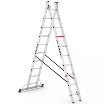 Лестница двухсекционный TSA6  10 st Cagsan